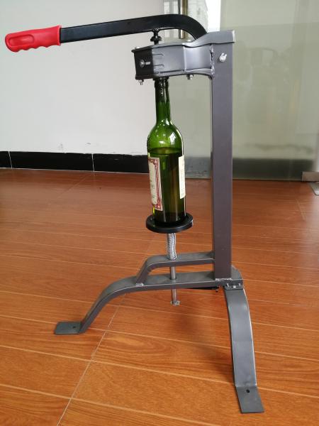 Quality Adjustable Manual Wine Floor Corker Food Grade For Home Wine Making Corks for sale