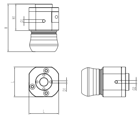20mm Diameter Vacuum Gripper With Strong Adsorption Capacity MGS