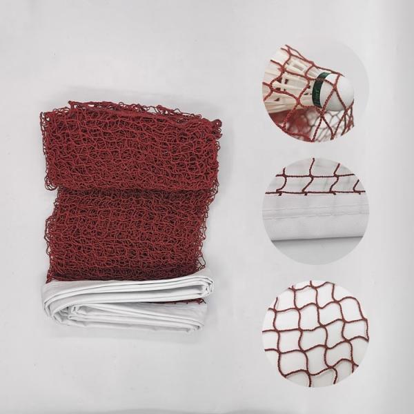 Quality Single Binding adjustable badminton net Steel Wire collapsible badminton set for sale