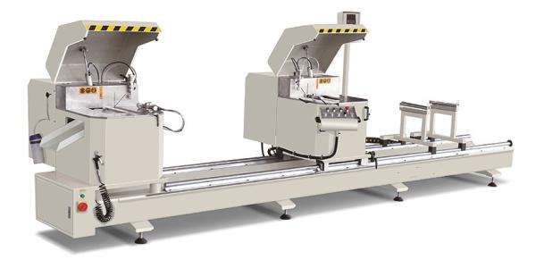 Quality Bigger Aluminium cutting, double miter saw for aluminium, double head saw upvc. Window machine repair deca/ t&d machine for sale