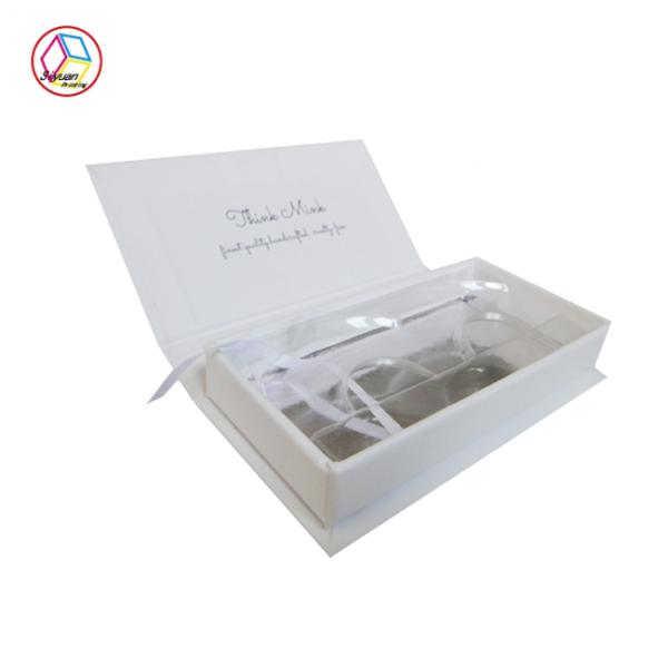 Personalized White Fancy Paper Gift Box , High End Packaging Boxes