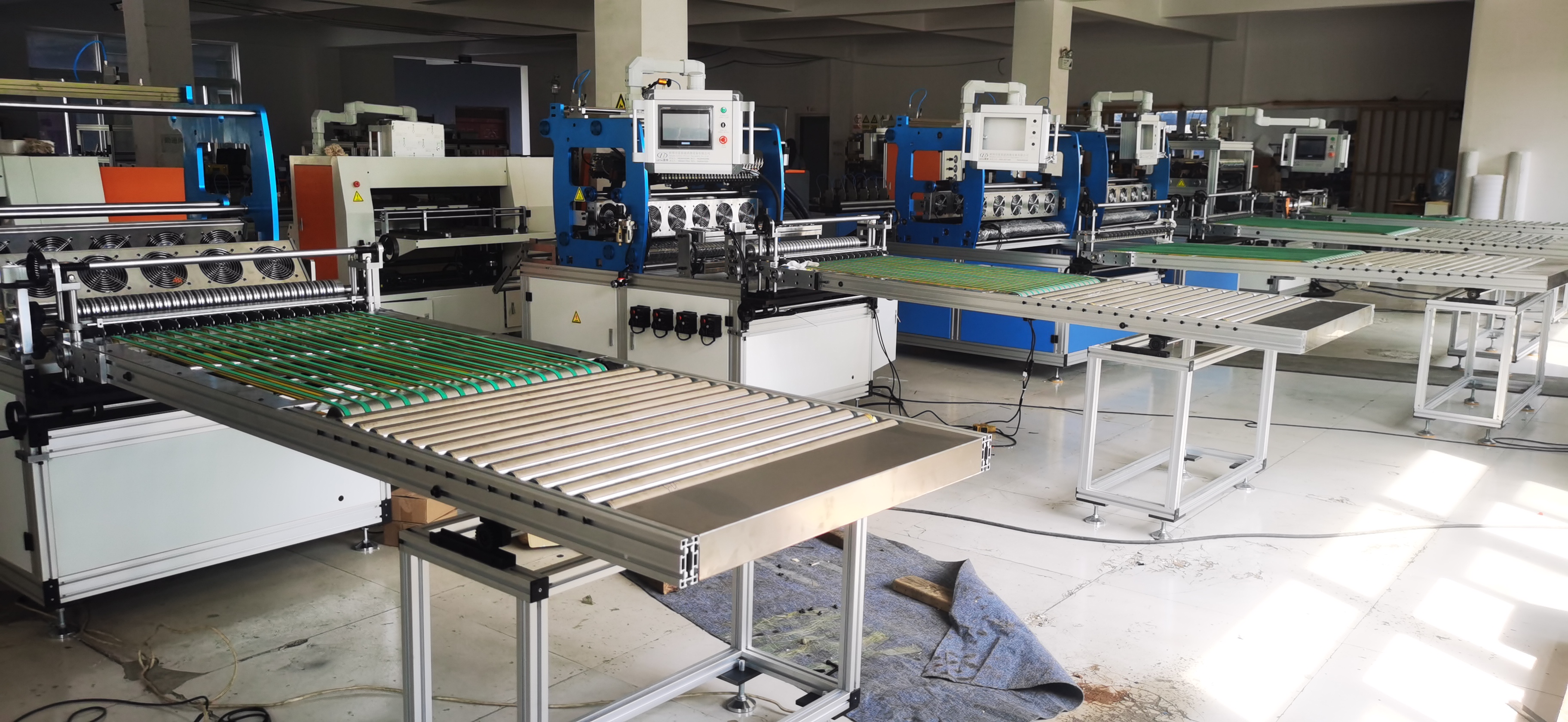 50HZ Oil Filter Manufacturing Machine Car Filter Gluing Line Computerized