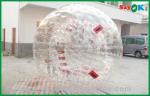 Inflatable Soccer Ball Game Commercial PVC Zorb Ball For Sports Game , Giant