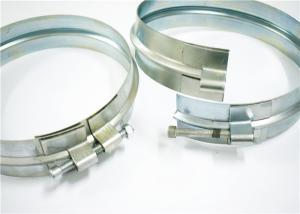 Customized Size Wide Pipe Clamp Mirror Polished Highness 8mm Deepdrawing Process