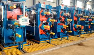 Square Pipe 400MM Automatic Adjustment Pipe Mill Machine Labors Save