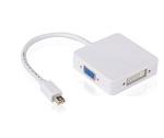 Mini DisplayPort Thunderbolt DP to DVI VGA HDMI Adapter cable For Mac Book, iMac