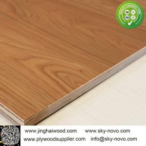 China Wood grain melamine classic solid core plywood on sale