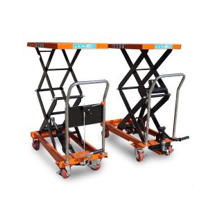 Buy cheap KAD 1760lbs Manual Crank Hydraulic Double Scissor Lift Table product