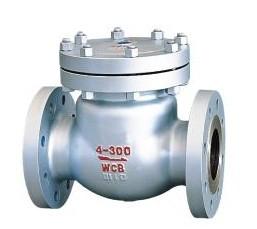Quality API 6D Cast Steel Flanged Swing Check Valve Class 300Lbs for sale