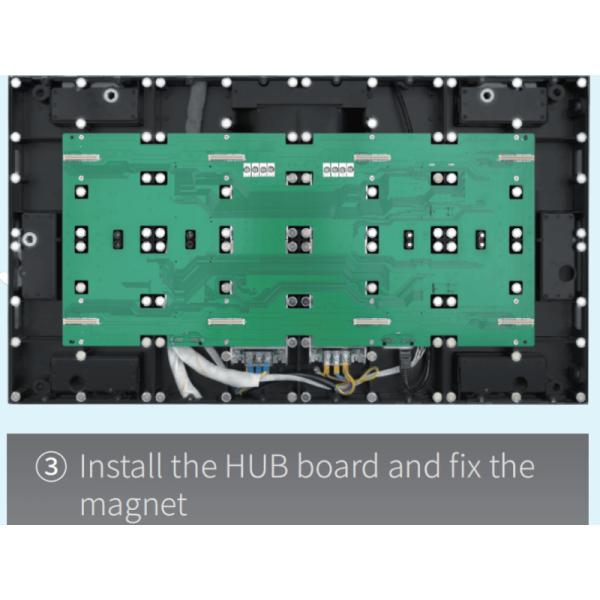 High Resolution 500*500mm P0.93 Indoor Full Color LED Screen For Video Display Panel