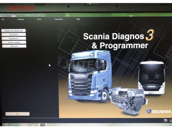 Quality Scannia sdp3 2.34.0.199.0 Diagnosis Software for scannia vci2 Scania Diagnos & Programmer3 software for sale