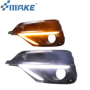 China New Headlight Dual Colors Turn Signal Light Led Drl For Honda Fit Jazz Rs 2018 2019 on sale
