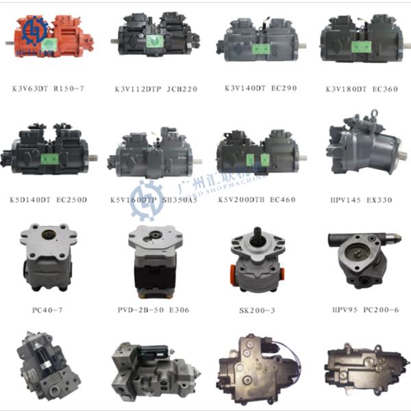 Excavator Diesel Engine Hydraulic Pumps Main Pump EC G710 16004238 Engine Hydraulic Pump