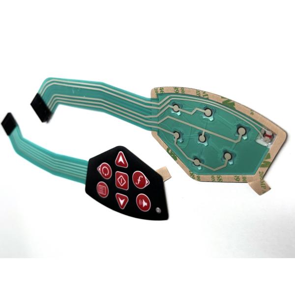 Household Waterproof Membrane Switch 2.54MM Pitch Customizable OEM With Sensor