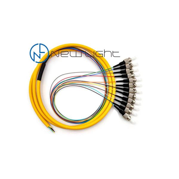 Quality LSZH 12 Color FC UPC / APC 1M Fiber Optic Patch Cord Color Code for sale