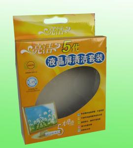Buy cheap Custom Printed Cardboard Box Packaging , Paper Box With PVC Window product