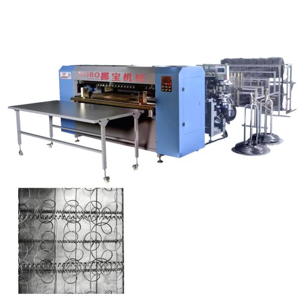 High-Efficiency Automatic Mattress Wire Drawing Spring Assembly Machine for Maximum Output