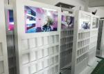 Touch Screen Kiosk Android 7.1 Vertical Multimedia 55in Magazine Holder
