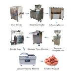 high production sausage making processing machine