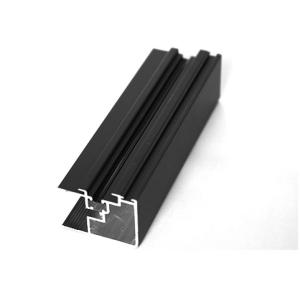 Buy cheap OEM Customized Silver/Champagne/Black/Gold 6m Anodized Aluminium Profiles product