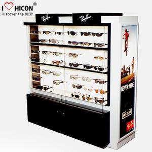 China Led Lighting Sunglasses Display Case , Sunglasses Display Cabinet on sale