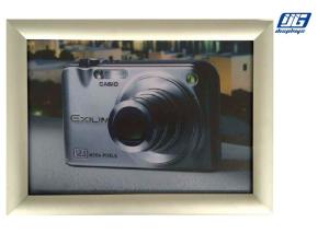 Buy cheap Desktop Photo Frame Aluminum Frame Snap Open Single Sided Display product