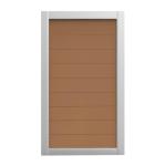 Fireproof WPC Gate Panel Lightweight Composite WPC board for gates