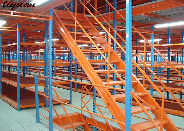 Quality Depth 1350mm Industrial Mezzanine Floor Storage Steel Attic Style Loft Racking Platform for sale
