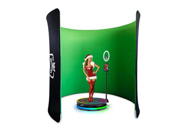 Quality Tension Fabric Led Backdrop Wall Circular Video Wall Backdrop for sale