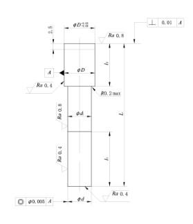 Quality High Toughness Tungsten Carbide Punch TYPE A Precision Customized Tools for sale