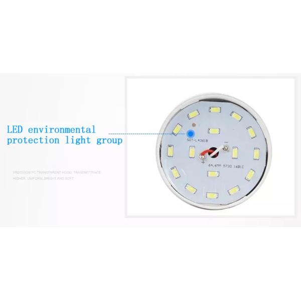 E27 Highlight Solar Emergency Lights LED Chip Interface Power Failure 396lm