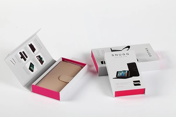 Cheap Clear Window Paper Printing Custom Mobile Phone Case Box Packaging