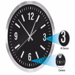 China Spy Wall Clock Hidden Camera DVR Nanny Hidden Camera on sale