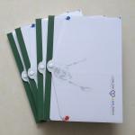 E-flute box folder printing, made to order 3 layer box folder printing, art card
