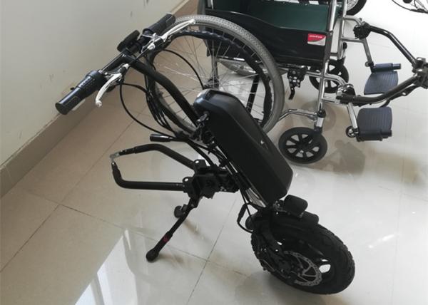 Quality Lightweight Electric Wheelchair Conversion Kit With Display And Disk Brake for sale