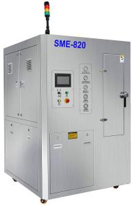 SME-860 Stencil  Cleaning Machine With PC 2D Mark Scanner And Network Modular For MES Connection