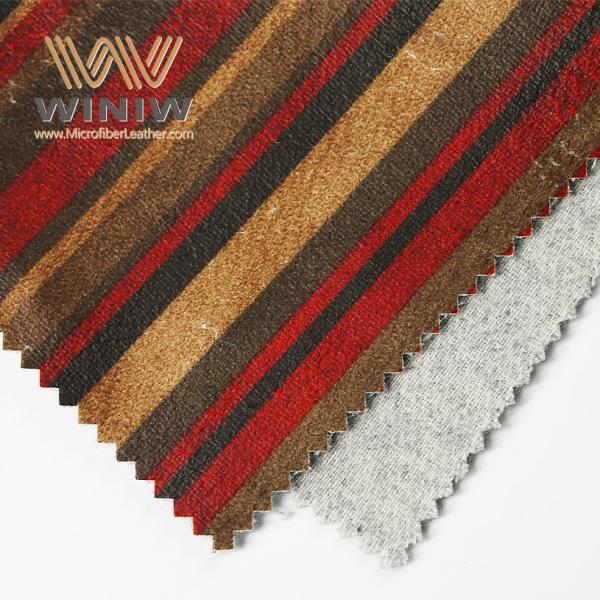 Waterproof PU Microfiber Leather Artificial Sofa Leather Fabric