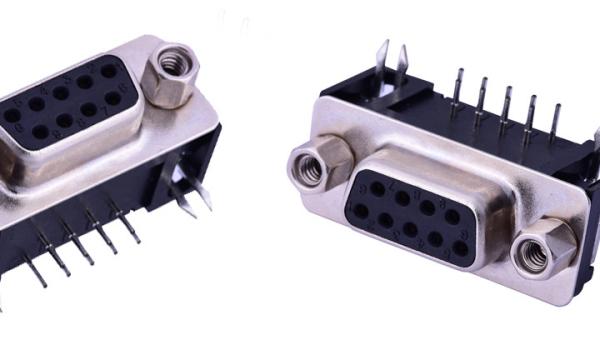 Computer D Sub Input Output Connectors 25 M Omega Max Contact Resistance