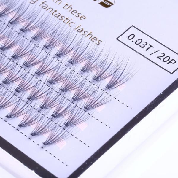Quality D Curl 5D Volume Lash Extensions with 0.03mm Thickness for sale
