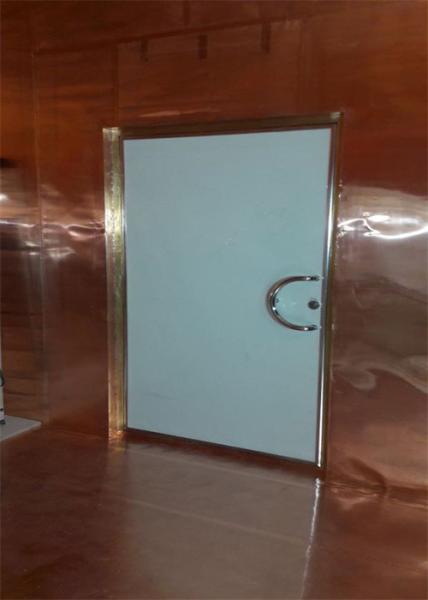 Quality 2.1 X 1.2m RF Shielded Doors Manual Outward And Right Mri Room Shielding 1GHz for sale