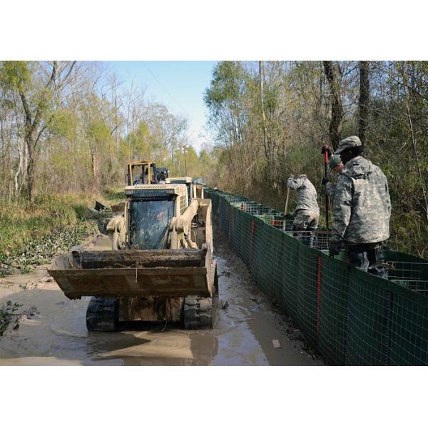 Pvc Coated Sand Barrier Retaining Wall