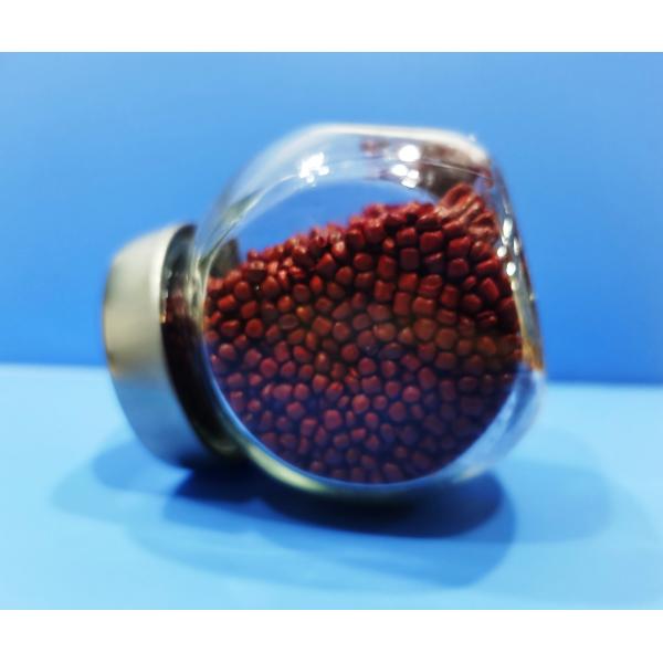 Plastic Additive Red Masterbatch Granule For Film Injection Moulding