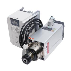 China ER32 Collet 6KW Air Cooled Square Spindle Motor CNC Router Machine Kit for and Milling on sale