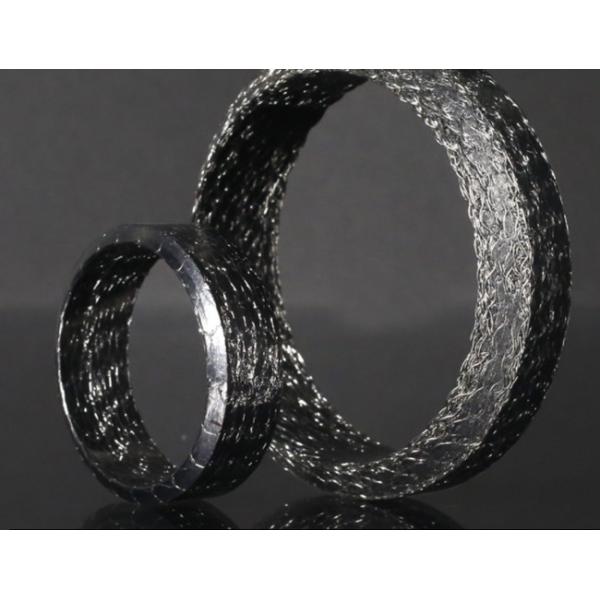 50*36mm 0.3mm Graphite Exhaust Seals For Motor Vehicle Exhaust Pipe