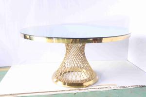 Buy cheap Glass Top Round Dining Table Set Hotel Furniture Customized Size product