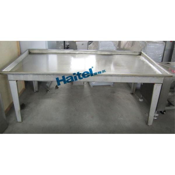 304 Stainless Steel Candy Cooling Table , Sugar Water Recycling Candy Making Table