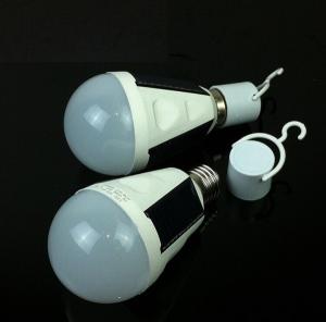 China 12W New bulb light led Waterproof IP65 rechargeable emergency light solar led bulb E27 6500K AC85-265V 3-4hours CE ROHS on sale