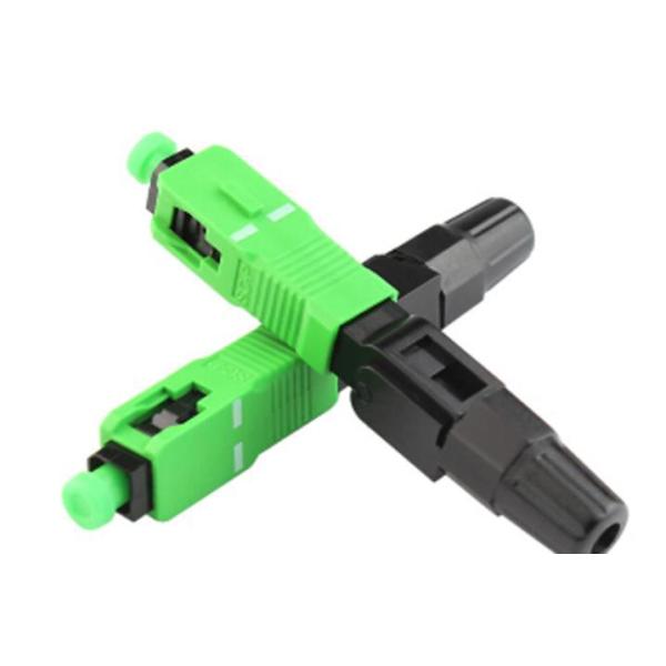 Hot Sale Fiber Optic Equipment FTTH Singlemode Pre-Polished Tools Sc/APC Plastic Quick Fiber Optic Fast Connector