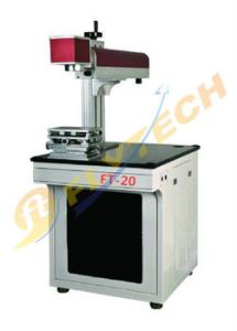 Buy cheap Fiber laser marking machine with fast speed high precision metal marking machine product