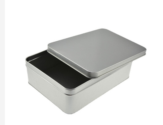 1000ml Tea Tin Boxes 1 Color Square Storage Tins With Lids